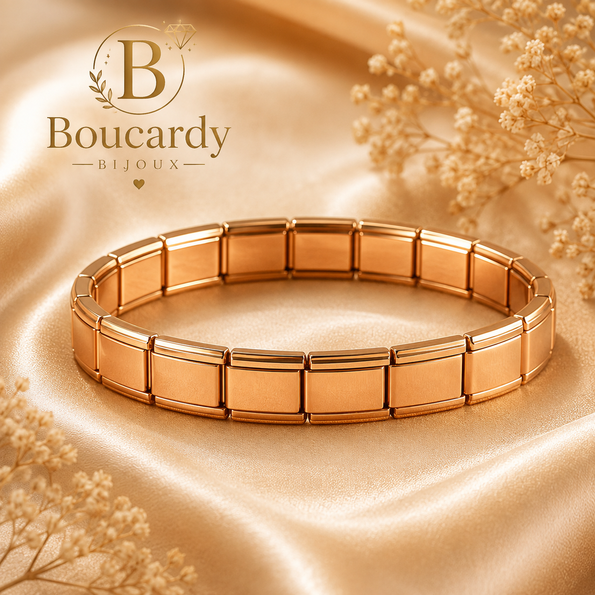 Bracelet minimaliste en acier inoxydable – détail 5