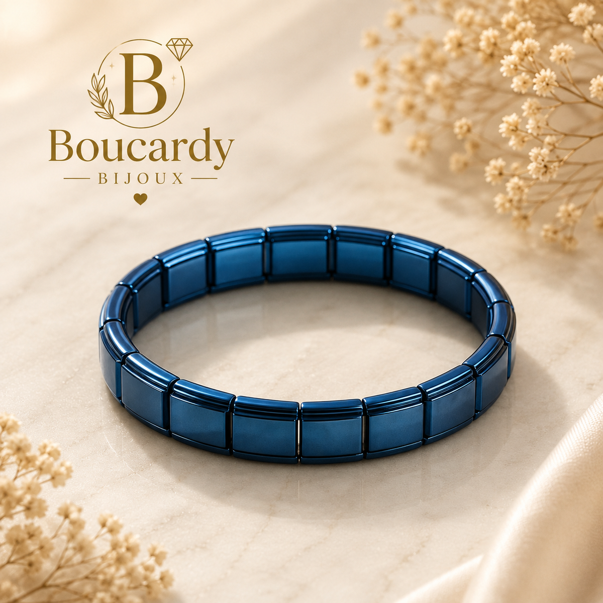 Bracelet minimaliste en acier inoxydable – détail 2